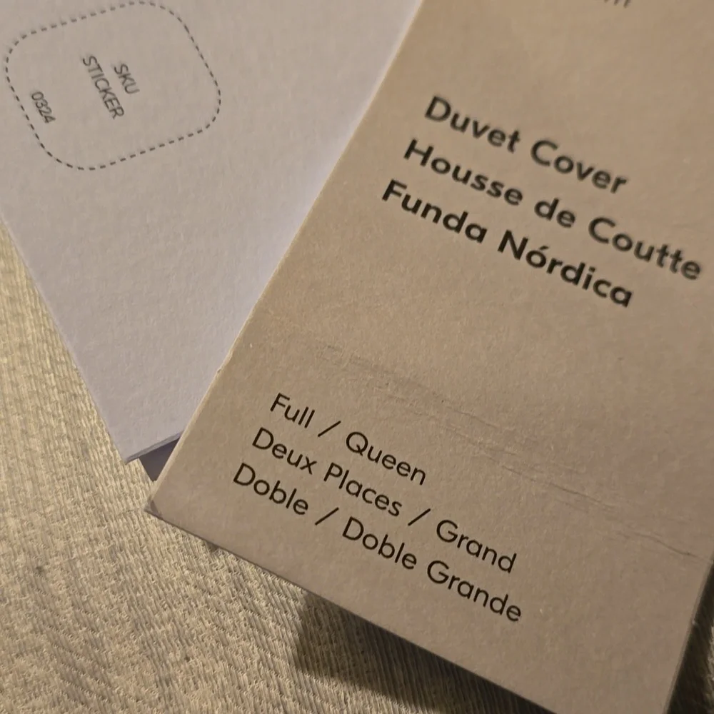 ❤️BUY 2 GET 1 FREE Silky TENCEL™ Striated Duvet Cover,Queen&King/California King